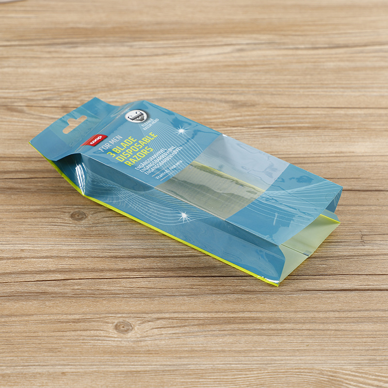 四边封包装袋定做彩印休闲零食干果自立袋彩色四边封袋定做印logo