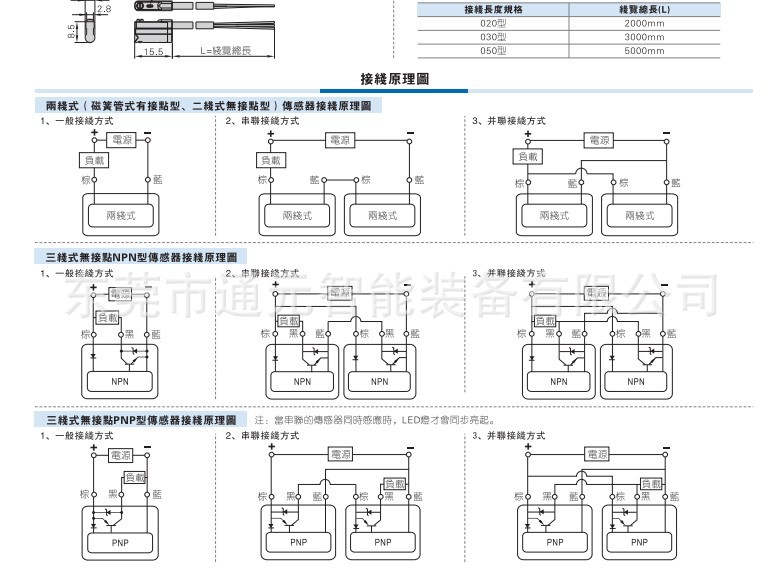 亚德客气缸磁性开关感应器cmsg/cmsh/cmsj/dmsj/dmsg/dmsh-020-2w