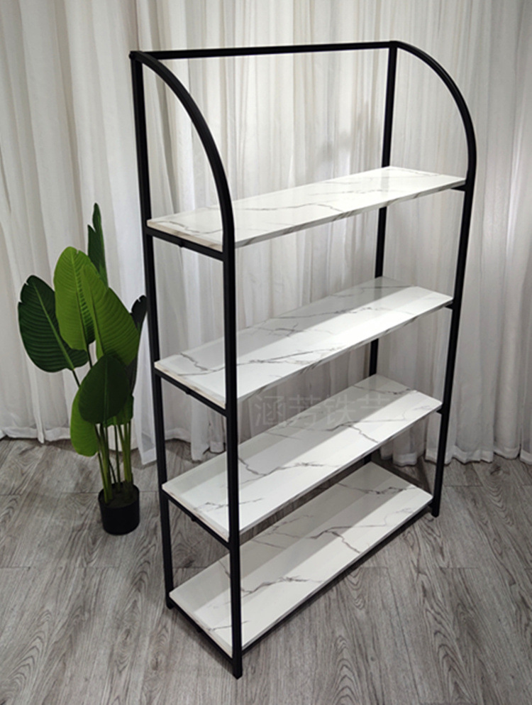 包包置物架服装店多层落地鞋帽陈列货架商场卖鞋创意精品店展示架