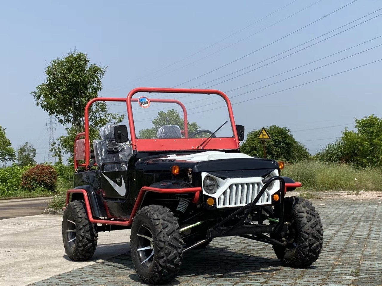 北极天四轮全地形水冷越野摩托成人大型四驱传动轴卡丁utv 沙滩车