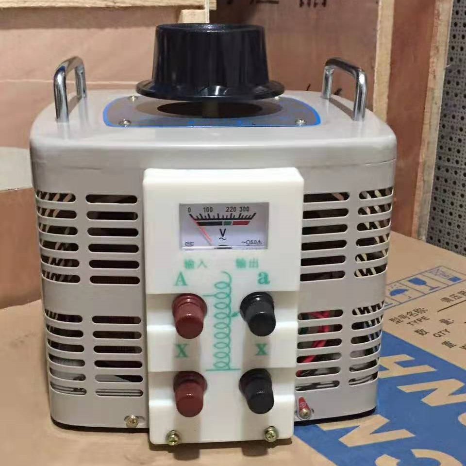 调压器220v单相tdgc210kw交流自耦变压器10kw家用调压0v250v