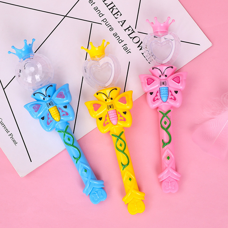 皇冠公主儿童魔法棒棒彩色发光星空棒满天星幼儿园玩具小女生玩具