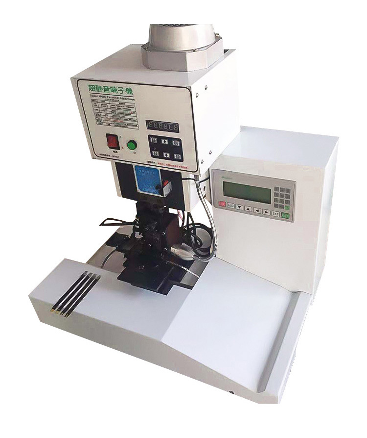 半自动排线端子机薄膜开关连接器打端机多芯线2.54刺破端子压接机