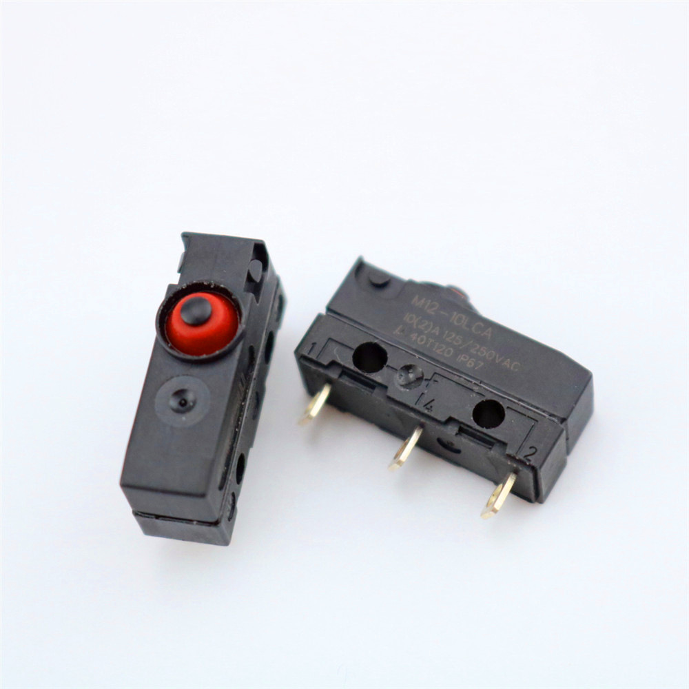 wk301微动开关防水防尘咖啡机玩具电器专用开关三脚