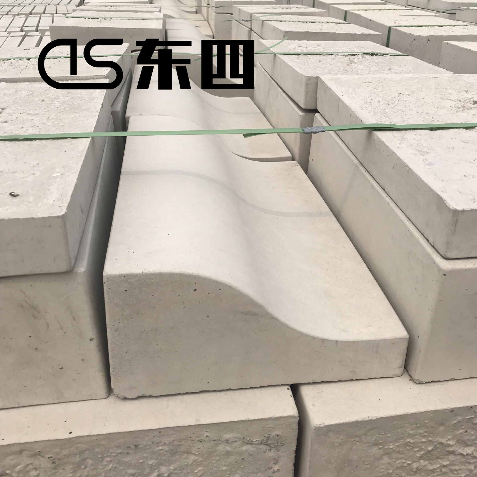 路缘石混凝土路牙石挡土石路沿石马光滑路牙砖北京东四砖瓦