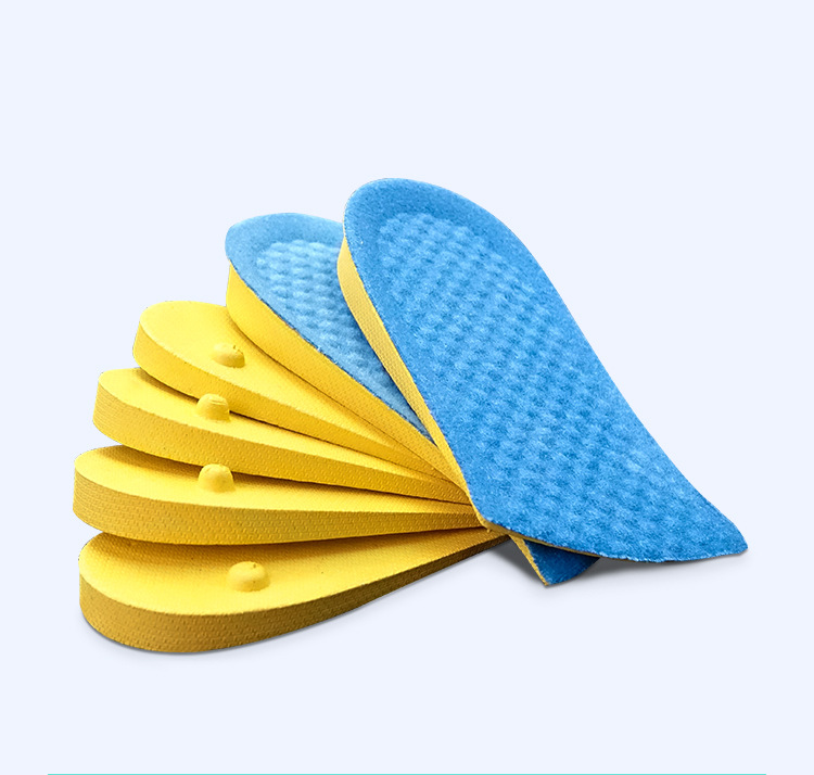 pvc内增高垫垫舒适隐形减震增高鞋垫后跟垫半垫运动防臭增高鞋垫