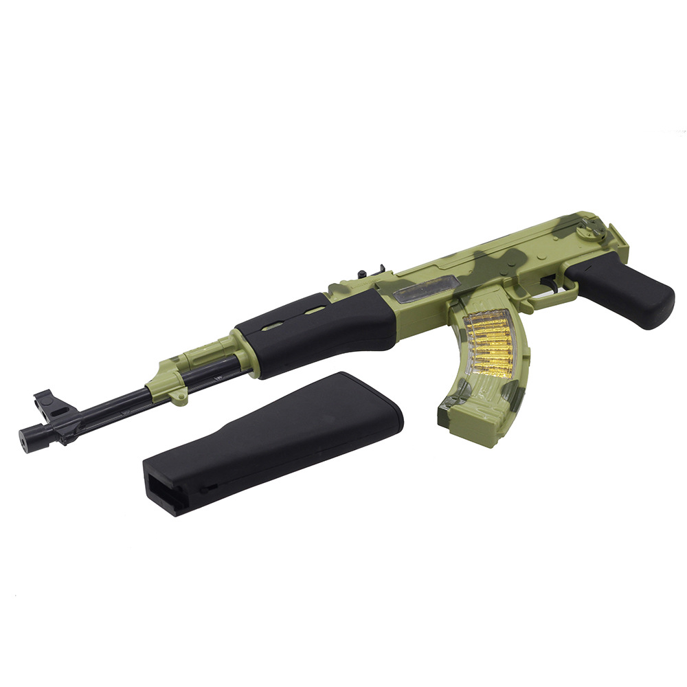 儿童玩具枪电动枪带声光音乐男孩子男童玩具枪3-6岁男童玩具