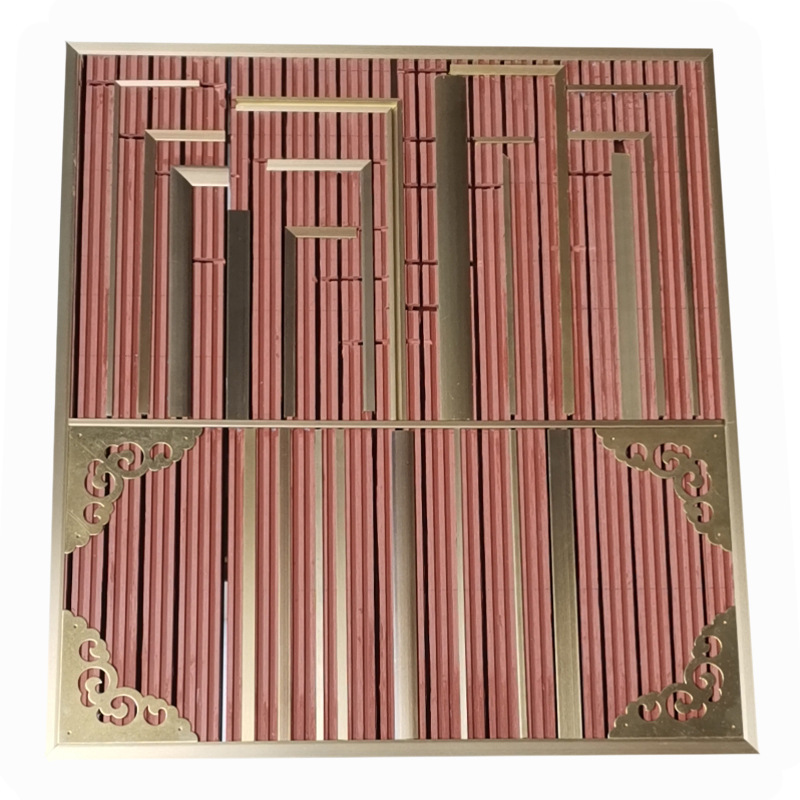 批发装饰包边铜条 金属收边大厅t型条 青古铜色吊顶线条