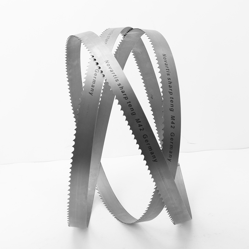 双金属曲线带锯条m42切割锯床锯条机用锋钢合金带锯条