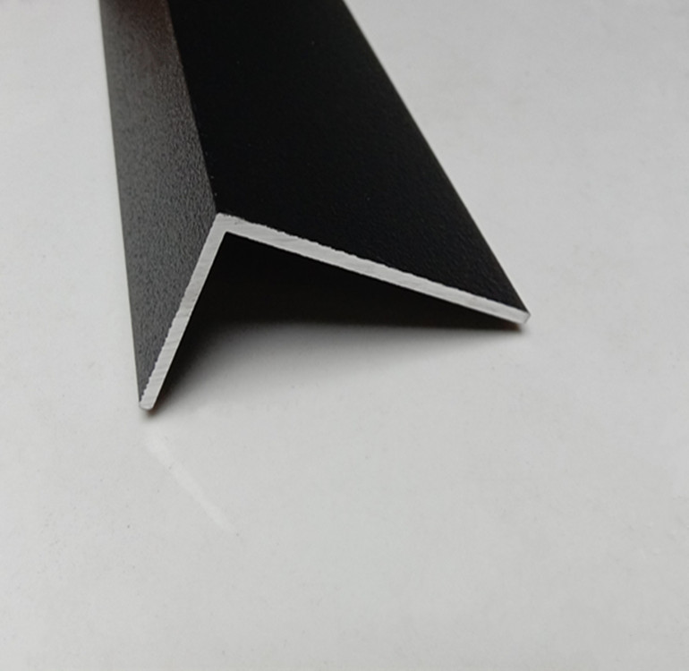 60*30*2mm哑光磨砂黑色铝合金角铝 铝合金包边装饰压条直角铝角铁