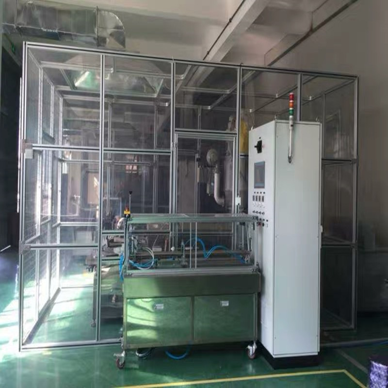 车间设备透明亚克力可移动隔断屏风铝型材车间隔断厂家来图定做