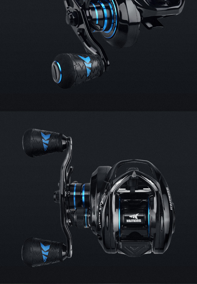 kastking卡斯丁克雷斯战将水滴轮铝合金机身路亚鱼线轮全金属渔轮