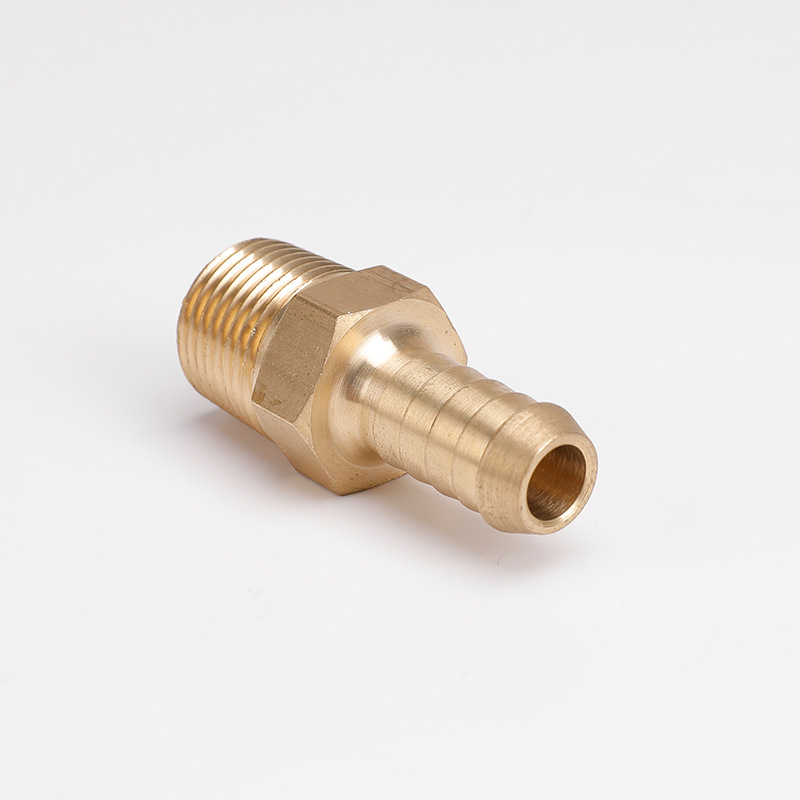 定制全铜外丝宝塔气动接头 气咀水管铜接头 五金水暖水接头