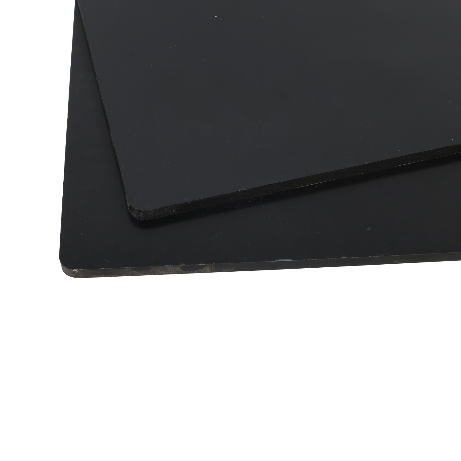 批发耐力板 黑色pc耐力板 可做展览展示柜 防静电抗冲击 迪迈塑胶