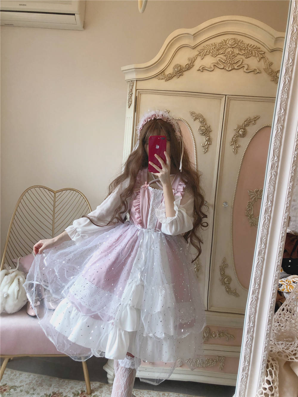 女装日系软妹原创lolita洛丽塔洋装可爱学生日常裙长袖op连衣裙