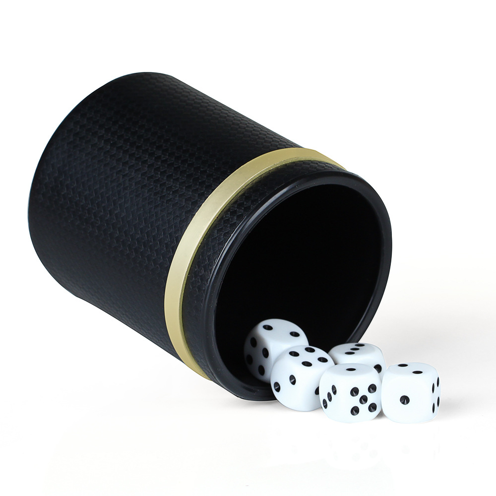 厂家现货酒吧直筒骰盅手动防滑多色色盅创意ktv游戏娱乐筛子杯