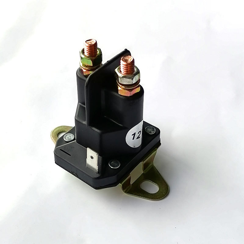 供应汽车磁力启动开关割草机磁力开关 马达磁力开关启动继电器