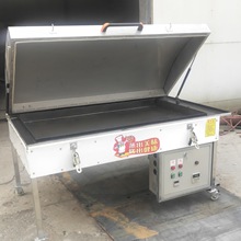 不锈钢锅贴机 各种型号锅贴烤馍机 烤咯渣馍馍的机器 支持定做