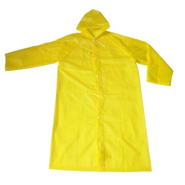 半透明成人连体eva雨衣 环保有弹性防水防尘雨披 工厂定制eva雨衣
