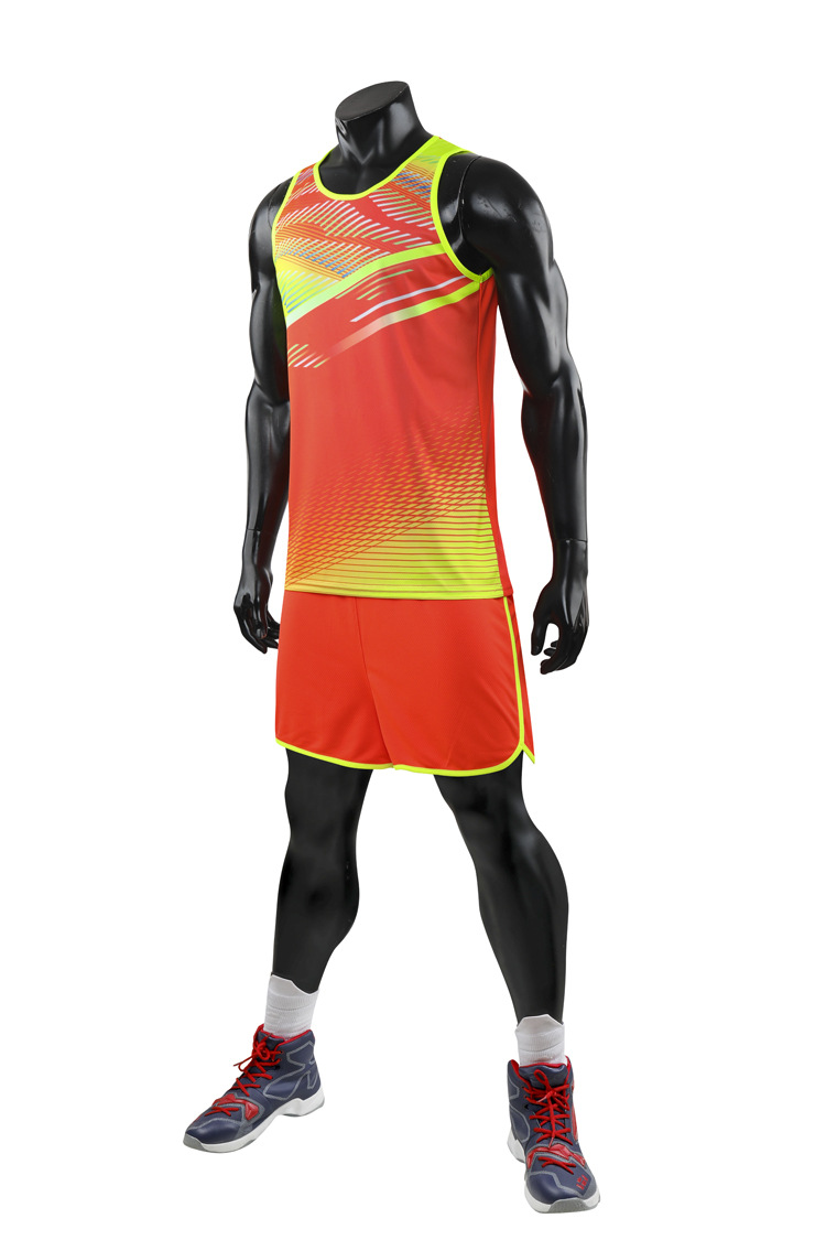 田径训练服套装男款马拉松短跑运动套装学生体考运动服田径服女款