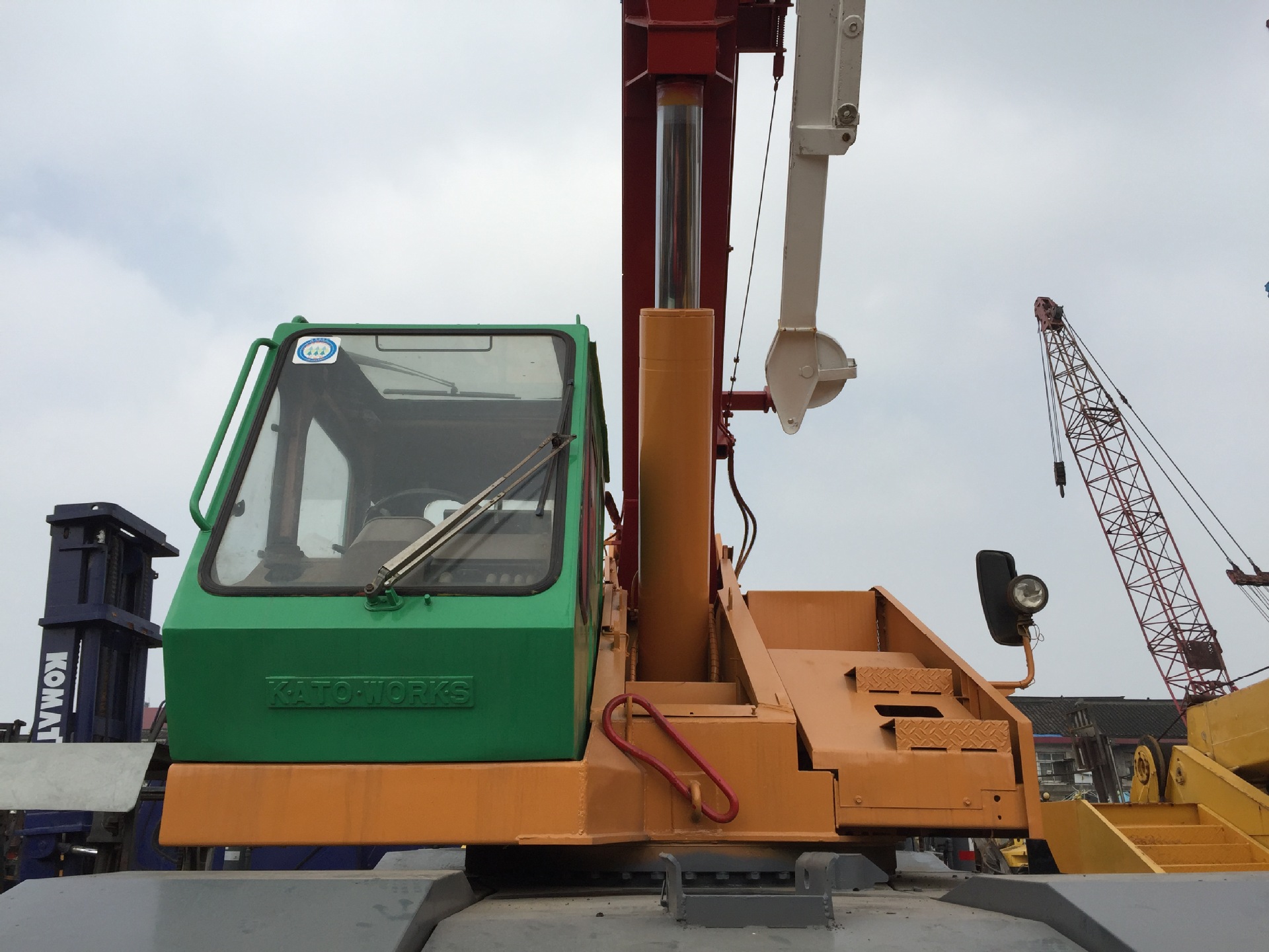 越野吊车.tadano/kato起重机.加藤50吨越野吊