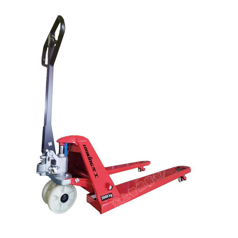 龙工叉车手动液压搬运车小型手推托盘车地牛3吨仓库搬运车