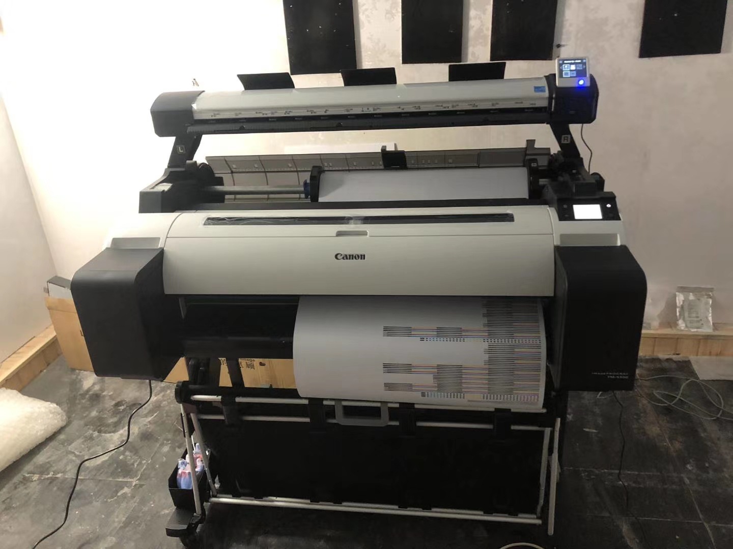佳能tm-5300/5300mfp绘图仪a0 36英寸彩色喷墨打印复印扫描一体机