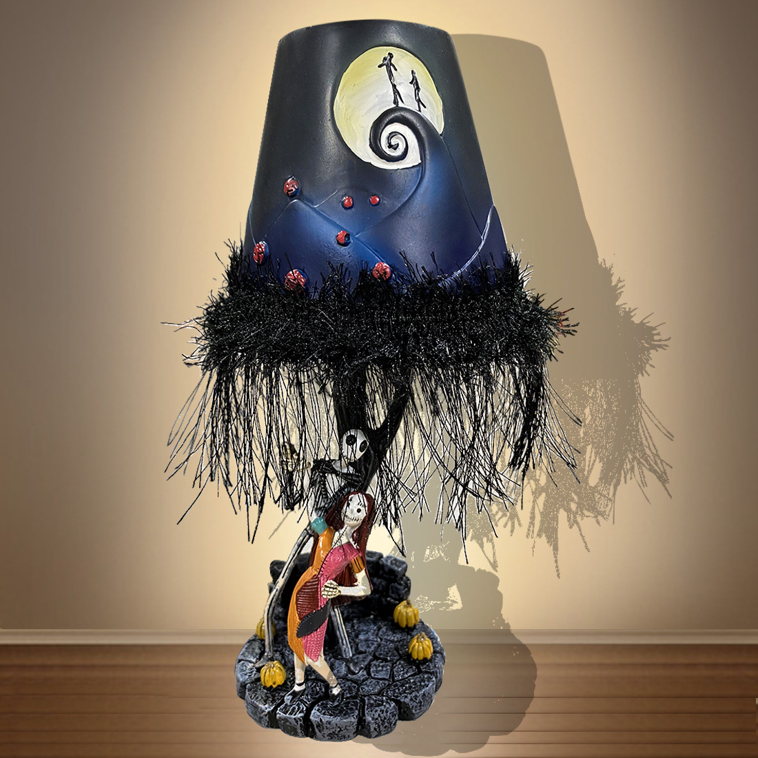 2021独立站万圣节之夜怪物杰克发光台灯源头工厂一件代发