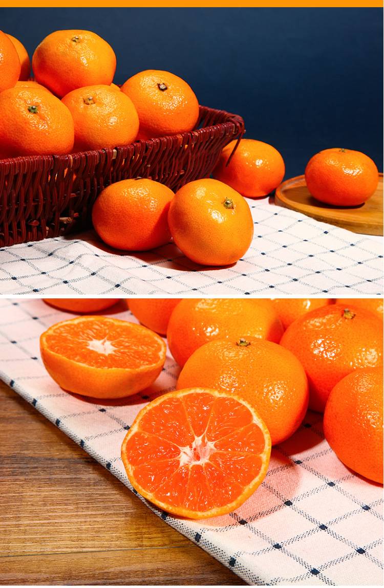 正宗临海涌泉蜜桔无籽早熟宫川蜜橘子孕妇新鲜现摘当季5斤装包邮