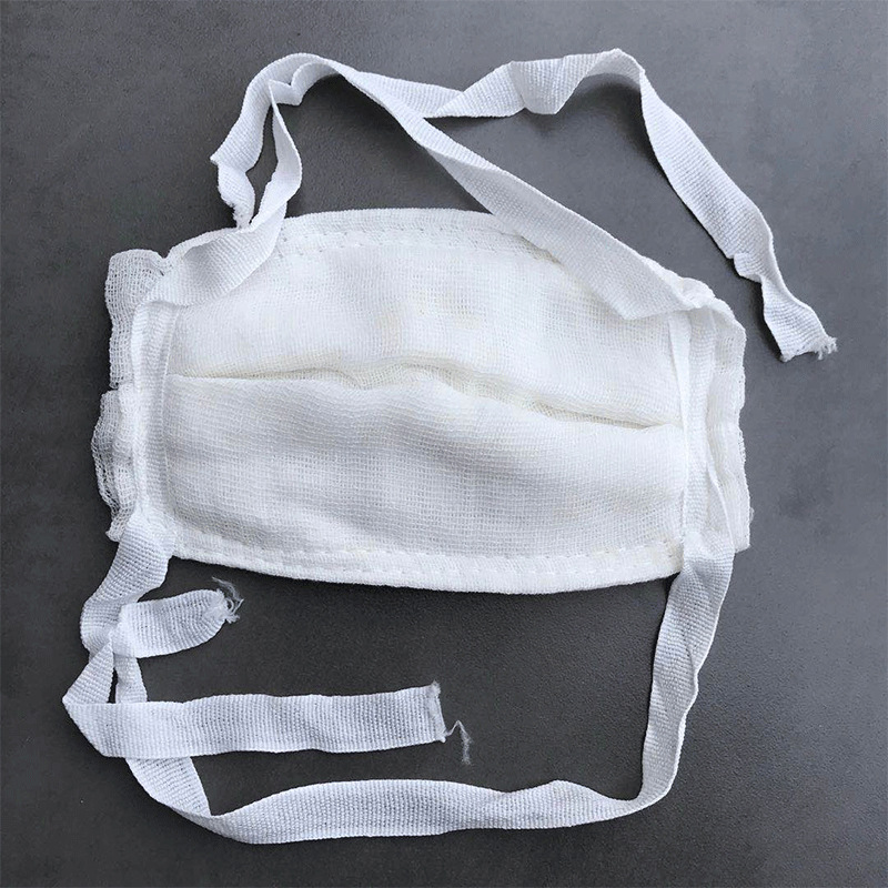 批发16层纱布口罩 防尘脱脂纱布口罩 15*20公分1包10个