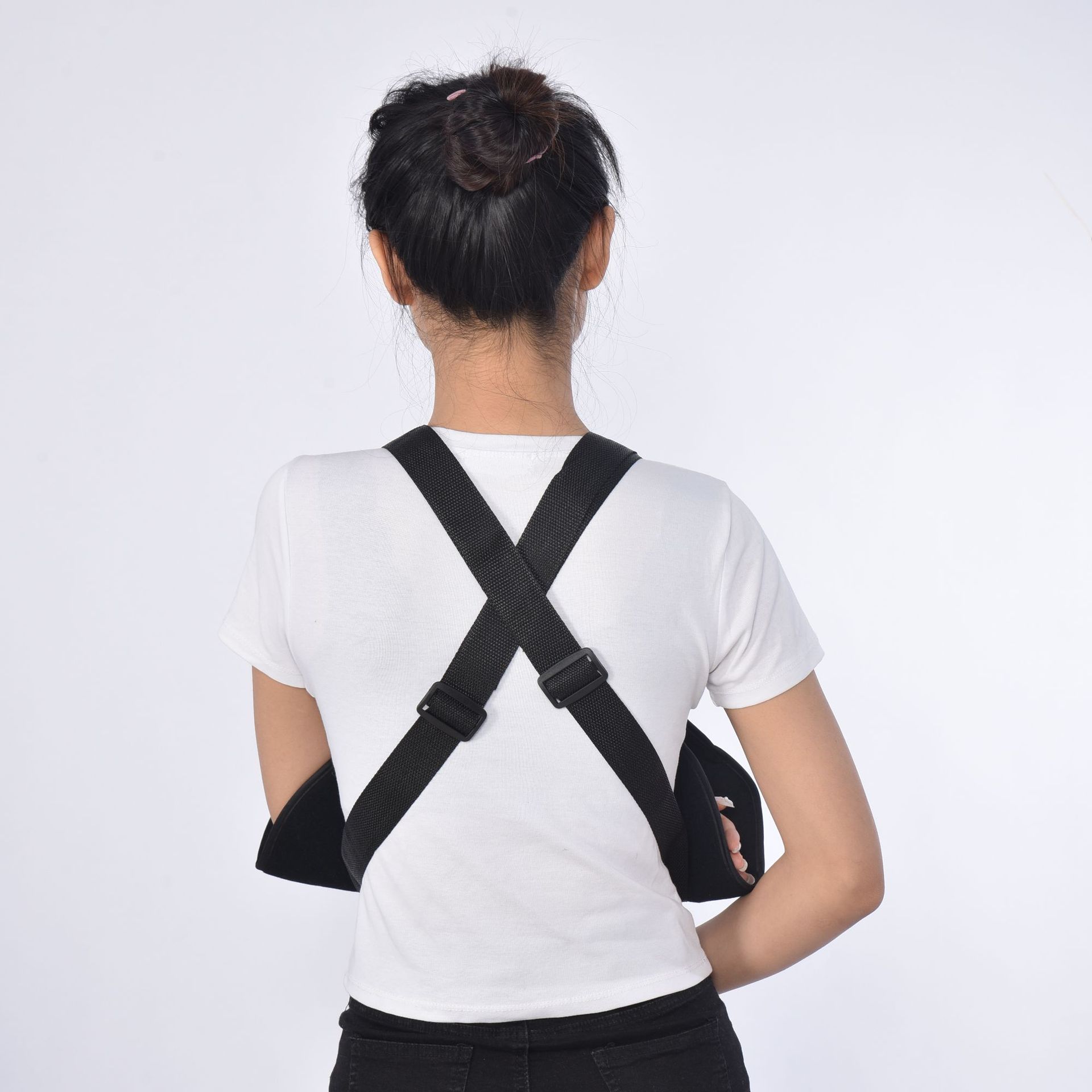 环抱式前臂吊带 手臂手腕骨折固定带肩关节脱臼脱位固定护具护托