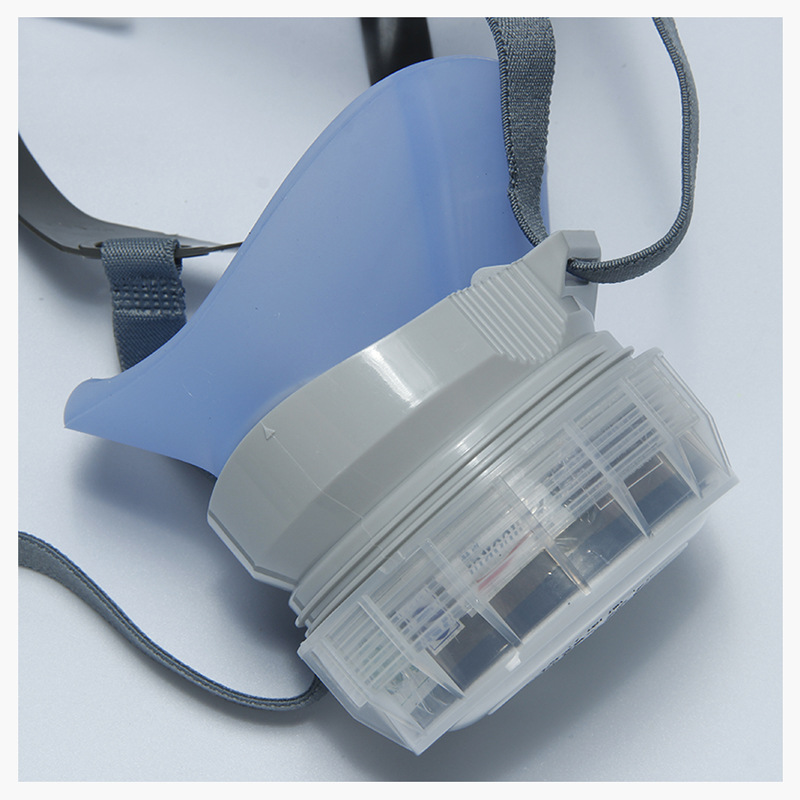 卓锐自吸过滤式口罩硅胶防毒半面罩