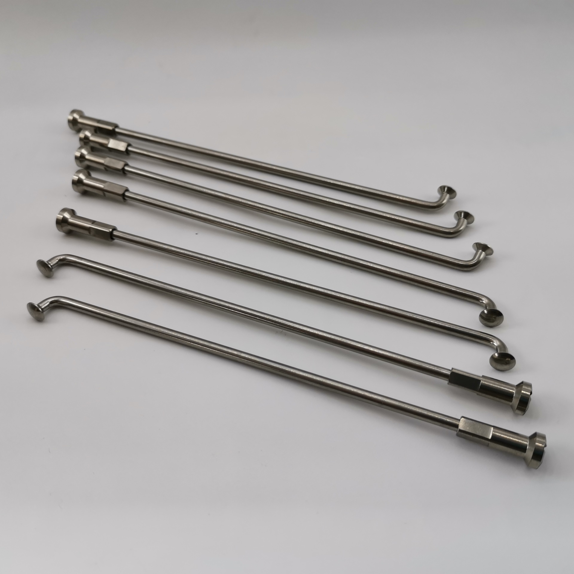 tc4钛合金辐条弯头直拉自行车辐条 公路山地自行车钛辐条 彩