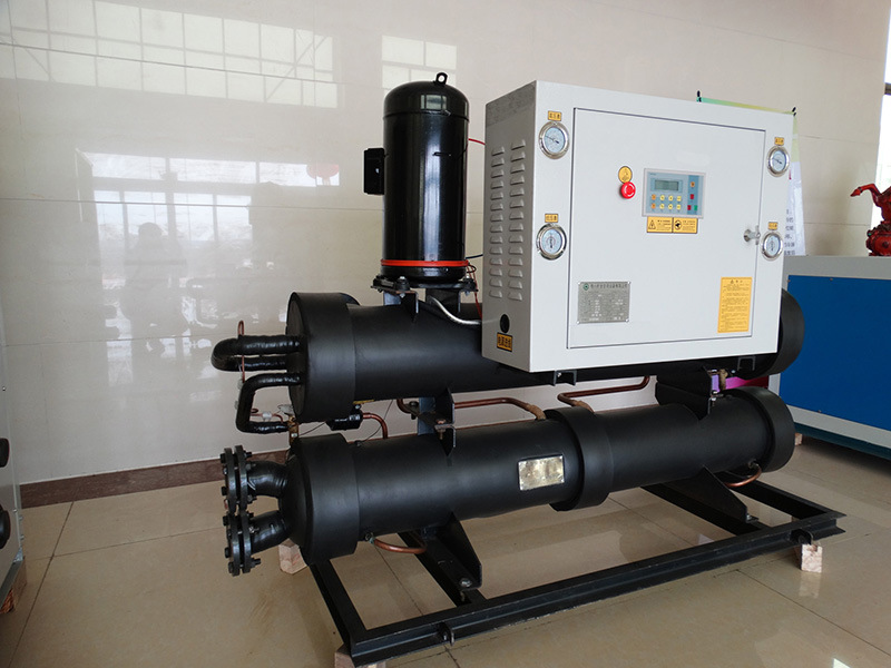 地源热泵中央空调家用水源热泵机组别墅地暖商用宾馆浴池热水