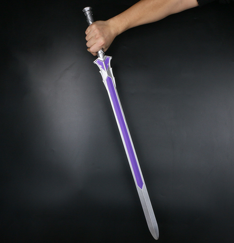 江橙蓝忘机避尘三毒剑 pu动漫武器模型周边大号漫展