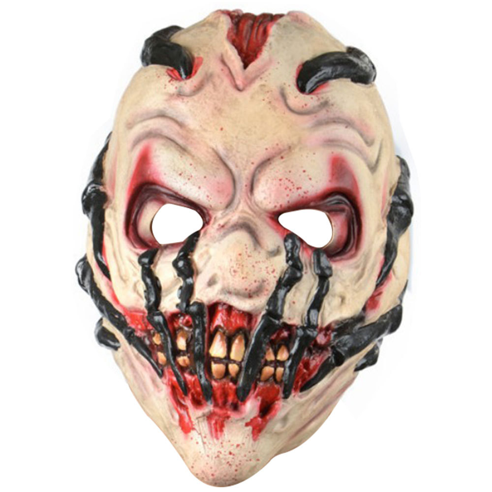 魔爪万圣节恐怖面具僵尸黑爪乳胶头套舞会面罩派对脸谱mask新款