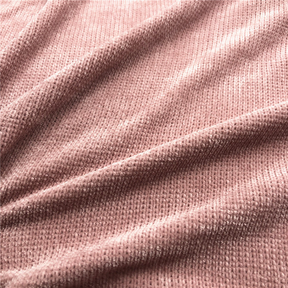 雪尔绒雪尼尔面料 秋冬保暖睡衣女装帽子针织衫毛衣沙发玩具布料-阿里