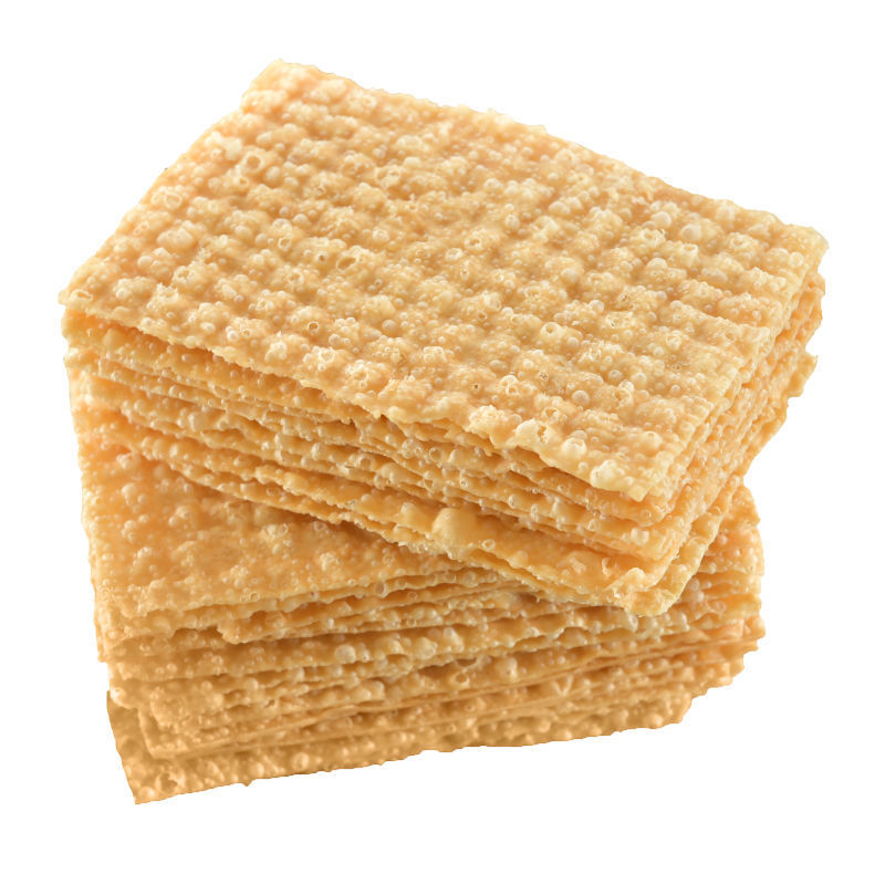 120片商用包邮煎饼果子薄脆山东杂粮脆皮脆饼脆片香酥麻叶批发