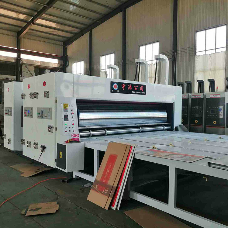 半自动水墨印刷开槽机东光印刷机模切机,大滚筒开槽机 纸箱机械
