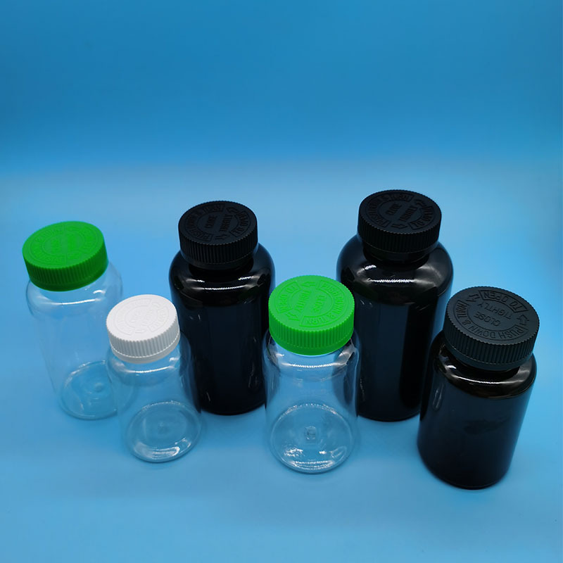 500ml固体pet瓶175ml--1000ml保健品瓶pet塑料压旋盖瓶胶囊药瓶