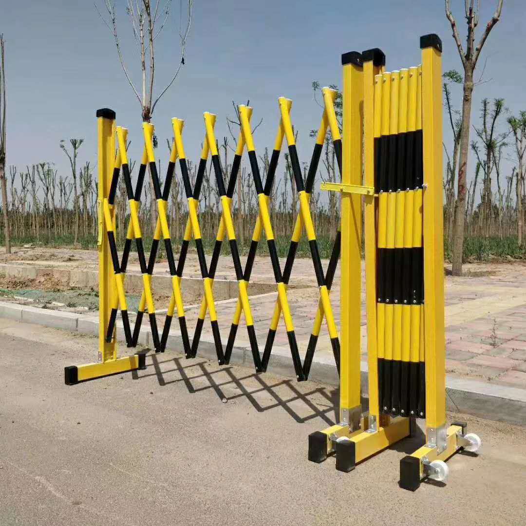 片式管式可移动玻璃钢伸缩围栏电力施工伸缩围栏绝缘隔离栏