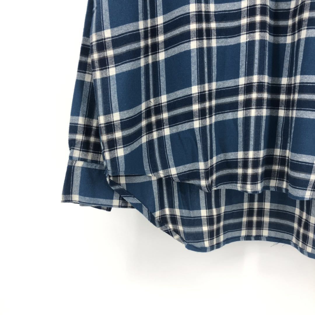 fear of god第六季复古亨利衬衣外套蓝格纹男女情侣fog格子衬衫男