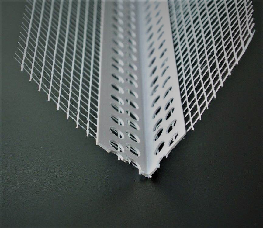 现货供应带网护角 pvc带网护角条 墙角防开裂护角条