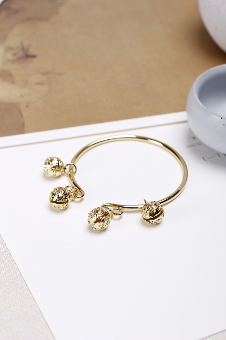 古风汉服宫铃聂小倩脚镯铃铛手镯虎头铃复古中国风宫廷闺蜜饰品女