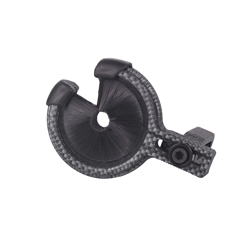 tp813碳布迷彩色棕饼毛刷箭台弓箭器材射箭用品毛刷棕饼箭台 跨境