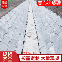 厂家供应生态水泥公路水利工程河道护坡砖 混凝土六角护坡砖