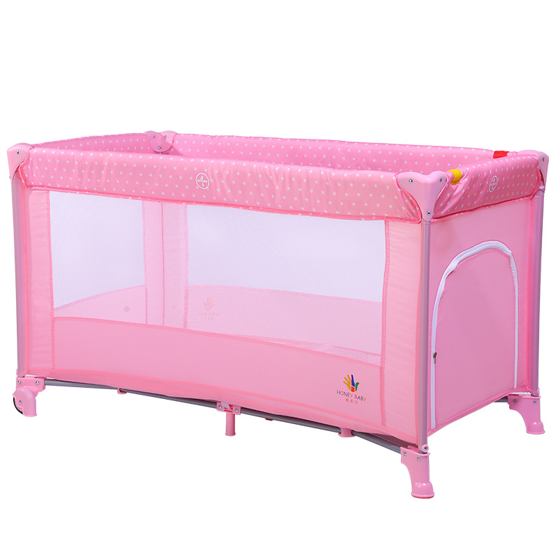 Baby Crib Movable Multifunctional Folding Game Bed Baby Fence Bed Portable Babies' Bed Children Bassinet