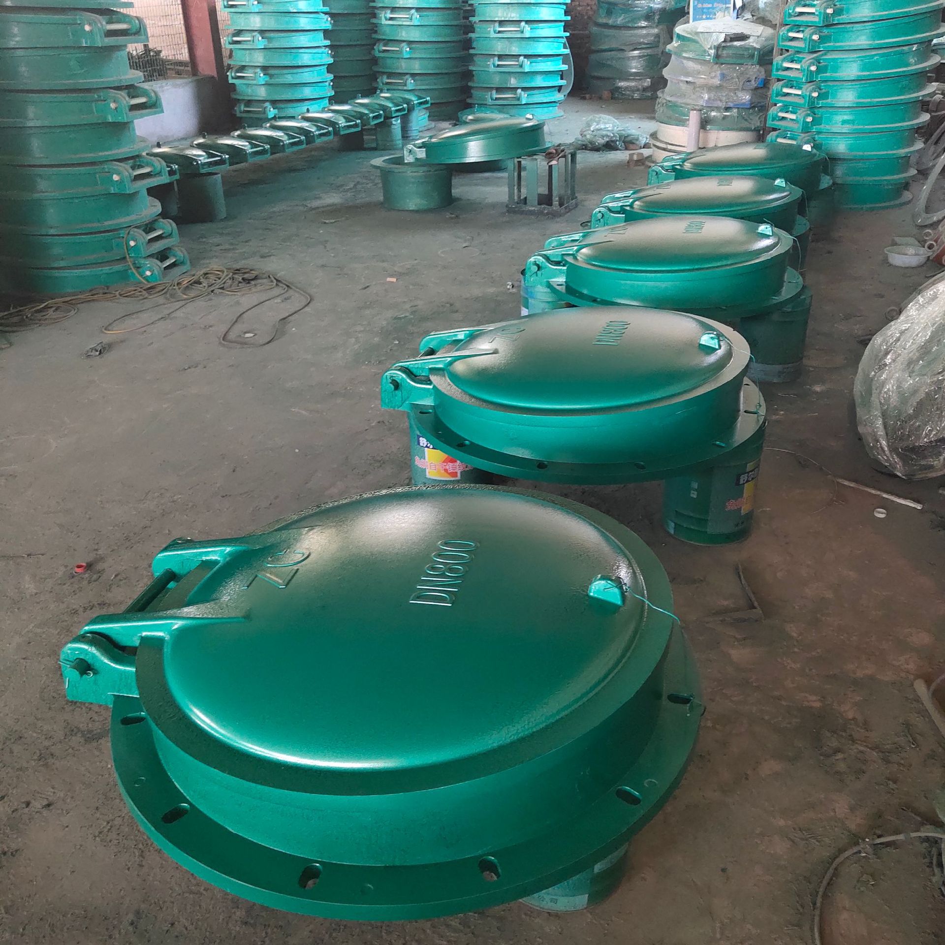 节能型复合材料拍门 法兰式聚乙烯拍门 玻璃钢拍门 304拍门厂家