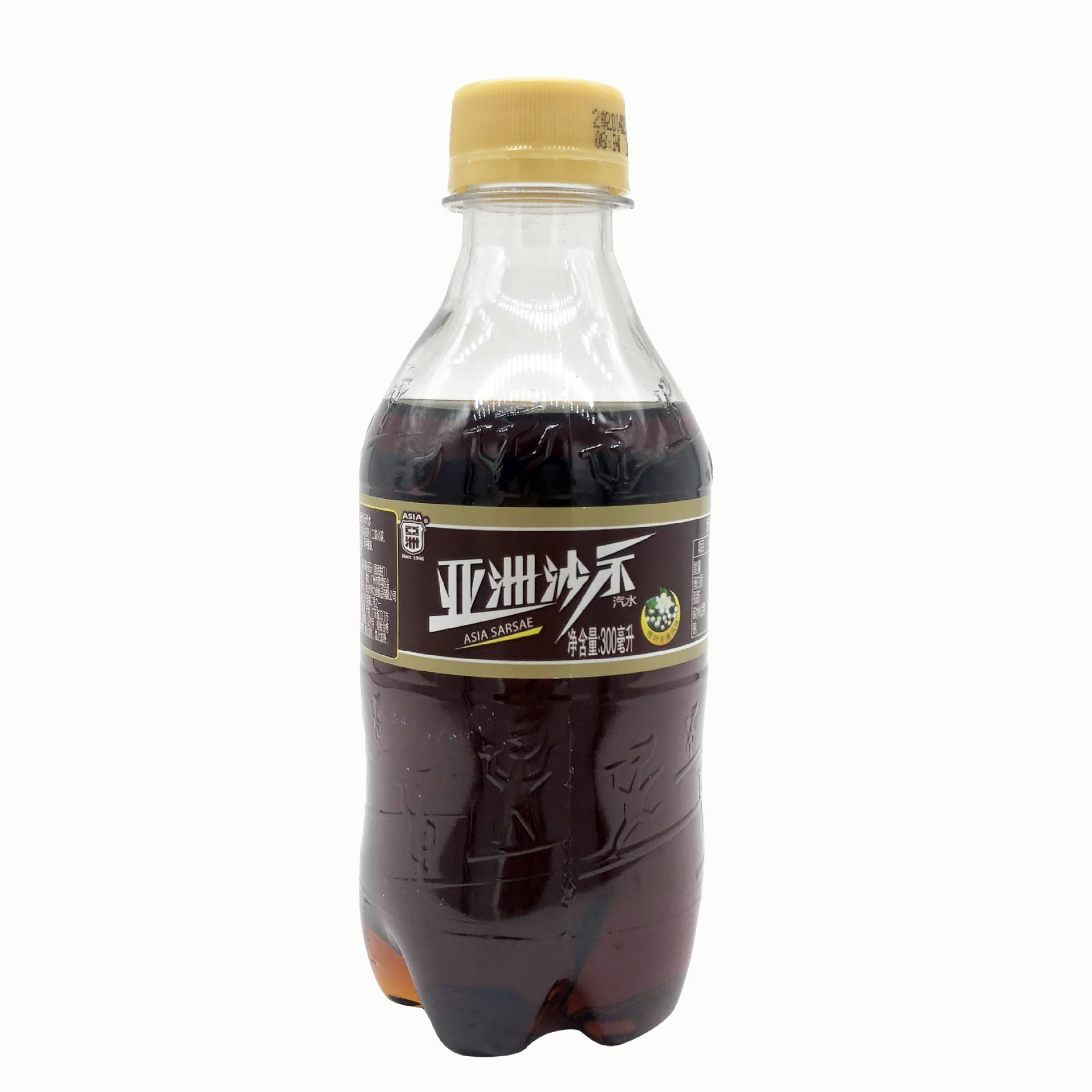 亚洲沙示汽水 广州怀旧可乐300ml解渴清凉碳酸饮料300mlx12瓶包邮