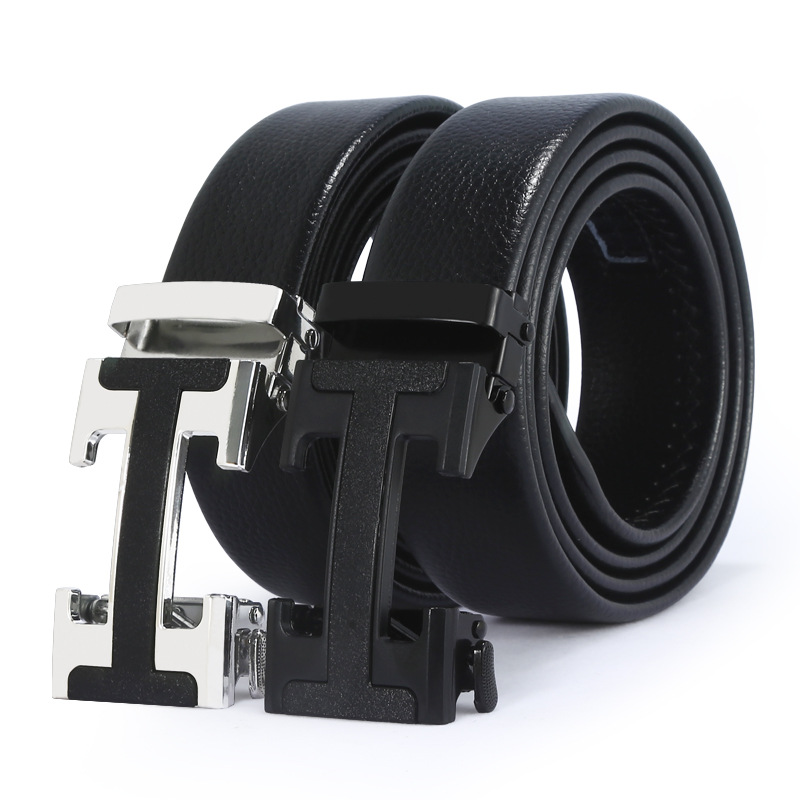 belt men‘s business automatic buckle all-match fashion belt trendy korean style casual belt stall supply wholesale